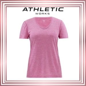 EUC!! ATHLETIC WORKS Women's Size XL Core Active Short Sleeve V…